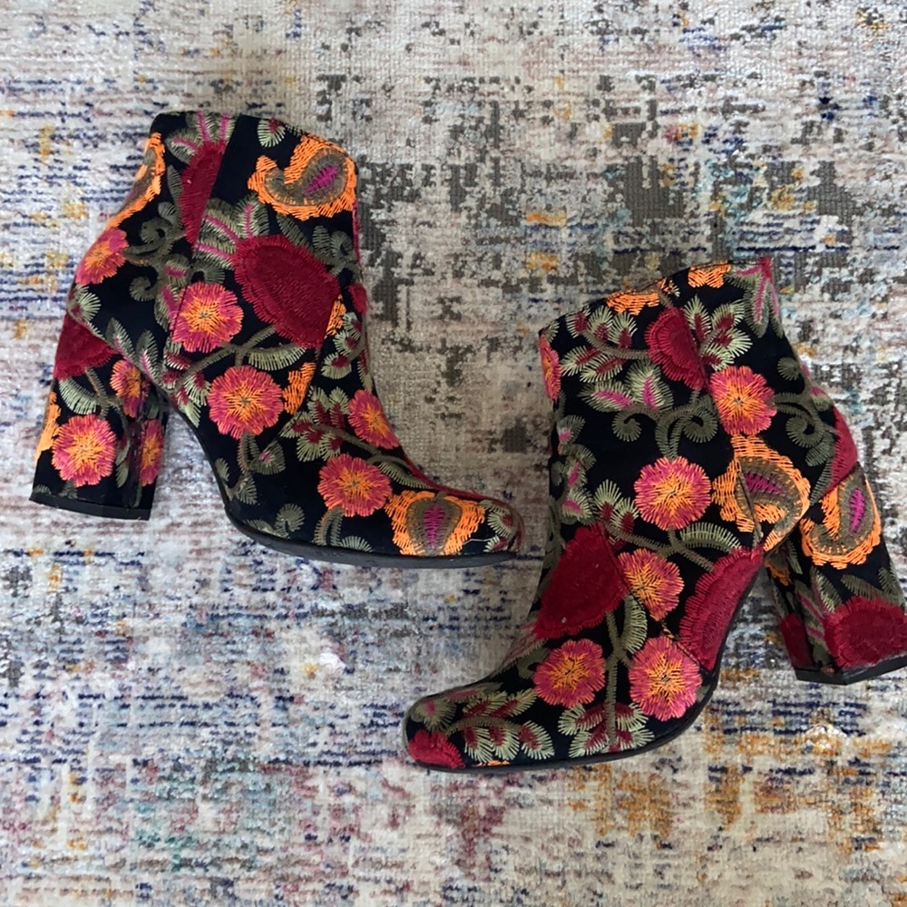 MIA Embroidered Booties